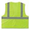 GloWear 8205Z Class 2 Super Economy Mesh Vest, Polyester, Lime, 2X-Large/3X-Large, Ships in 1-3 Business Days3