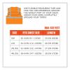 GloWear 8210HL Class 2 Economy Mesh Hook and Loop Vest, Polyester, Small/Medium, Orange, Ships in 1-3 Business Days8