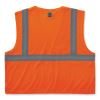 GloWear 8210HL Class 2 Economy Mesh Hook and Loop Vest, Polyester, Large/X-Large, Orange, Ships in 1-3 Business Days2