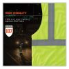 GloWear 8210HL Class 2 Economy Mesh Hook and Loop Vest, Polyester, X-Small, Lime, Ships in 1-3 Business Days3