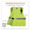 GloWear 8210HL Class 2 Economy Mesh Hook and Loop Vest, Polyester, 2X-Large/3X-Large, Lime, Ships in 1-3 Business Days4