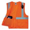 GloWear 8220HL Class 2 Standard Mesh Hook and Loop Vest, Polyester, Large/X-Large, Orange, Ships in 1-3 Business Days3