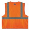 GloWear 8225HL Class 2 Standard Solid Hook and Loop Vest, Polyester, Orange, 2X-Large/3X-Large, Ships in 1-3 Business Days2