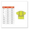 GloWear 8289 Class 2 Hi-Vis T-Shirt, Polyester, Lime, 4X-Large, Ships in 1-3 Business Days2