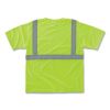 GloWear 8289 Class 2 Hi-Vis T-Shirt, Polyester, Lime, 4X-Large, Ships in 1-3 Business Days3