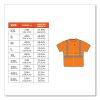 GloWear 8289 Class 2 Hi-Vis T-Shirt, Polyester, Orange, 2X-Large, Ships in 1-3 Business Days3