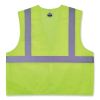 GloWear 8217BA Class 2 Breakaway Mesh Vest, Polyester, Small/Medium, Lime, Ships in 1-3 Business Days2