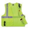 GloWear 8217BA Class 2 Breakaway Mesh Vest, Polyester, Large/X-Large, Lime, Ships in 1-3 Business Days5