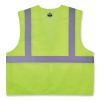 GloWear 8217BA Class 2 Breakaway Mesh Vest, Polyester, 2X-Large/3X-Large, Lime, Ships in 1-3 Business Days2