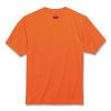 GloWear 8089 Non-Certified Hi-Vis T-Shirt, Polyester, X-Large, Orange, Ships in 1-3 Business Days2