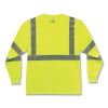 GloWear 8391 Class 3 Hi-Vis Long Sleeve Shirt, Polyester, Lime, 4X-Large, Ships in 1-3 Business Days2