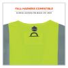 GloWear 8263FRHL Class 2 FR Safety Economy Hook and Loop Vest, Modacrylic Mesh/Cotton, L/XL Lime, Ships in 1-3 Business Days4