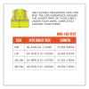 GloWear 8263FRHL Class 2 FR Safety Economy Hook and Loop Vest, Modacrylic Mesh/Cotton, L/XL Lime, Ships in 1-3 Business Days8