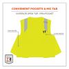 GloWear 8263FRHL Class 2 FR Safety Economy Hook/Loop Vest, Modacrylic Mesh/Cotton, 4XL/5XL, Lime, Ships in 1-3 Business Days6