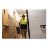 GloWear 8373 Hi-Vis Class 3 Hooded with Sweatshirt Black Bottom, Polar Fleece, Lime, Medium, Ships in 1-3 Business Days2