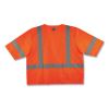 GloWear 8320Z Class 3 Standard Zipper Vest, Polyester, 4X-Large/5X-Large, Orange, Ships in 1-3 Business Days3