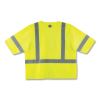 GloWear 8320Z Class 3 Standard Zipper Vest, Polyester, Small/Medium, Lime, Ships in 1-3 Business Days5
