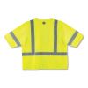 GloWear 8320Z Class 3 Standard Zipper Vest, Polyester, 2X-Large/3X-Large, Lime, Ships in 1-3 Business Days5