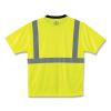GloWear 8289BK Class 2 Hi-Vis T-Shirt with Black Bottom, 5X-Large, Lime, Ships in 1-3 Business Days3