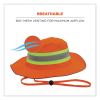GloWear 8935 Hi-Vis Ranger Sun Hat, Polyester, Small/Medium, Orange, Ships in 1-3 Business Days4