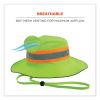 GloWear 8935 Hi-Vis Ranger Sun Hat, Polyester, 2X-Large/3X-Large, Lime, Ships in 1-3 Business Days4