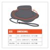 GloWear 8935 Hi-Vis Ranger Sun Hat, Polyester, 2X-Large/3X-Large, Orange, Ships in 1-3 Business Days6