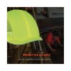 Skullerz 8950 Bump Cap Hat, Micro Brim, Lime, Ships in 1-3 Business Days5