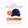 Skullerz 8950 Bump Cap Hat, Micro Brim, Navy, Ships in 1-3 Business Days4