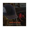Skullerz 8950XL XL Bump Cap Hat, Short Brim, Black, Ships in 1-3 Business Days2