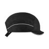 Skullerz 8955 Lightweight Bump Cap Hat, Micro Brom, Black, Ships in 1-3 Business Days9