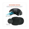 Skullerz 8955 Lightweight Bump Cap Hat, Short Brim, Black, Ships in 1-3 Business Days7