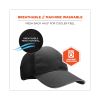 Skullerz 8946 Baseball Cap with Bump Cap Insert, OS, Black, Ships in 1-3 Business Days3
