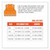 GloWear 8249Z Class 2 Economy Surveyors Zipper Vest, Polyester, Small/Medium, Orange, Ships in 1-3 Business Days9