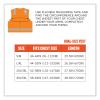 GloWear 8249Z Class 2 Economy Surveyors Zipper Vest, Polyester, 4X-Large/5X-Large, Orange, Ships in 1-3 Business Days9