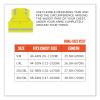 GloWear 8249Z Class 2 Economy Surveyors Zipper Vest, Polyester, Small/Medium, Lime, Ships in 1-3 Business Days9