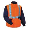 GloWear 8385 Class 3 Hi-Vis 4-in-1 Jacket, Large, Orange, Ships in 1-3 Business Days7
