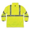 GloWear 8385 Class 3 Hi-Vis 4-in-1 Jacket, 2X-Large, Lime, Ships in 1-3 Business Days2