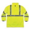 GloWear 8385 Class 3 Hi-Vis 4-in-1 Jacket, 4X-Large, Lime, Ships in 1-3 Business Days2