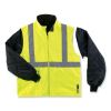 GloWear 8385 Class 3 Hi-Vis 4-in-1 Jacket, 4X-Large, Lime, Ships in 1-3 Business Days3