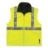 GloWear 8385 Class 3 Hi-Vis 4-in-1 Jacket, 5X-Large, Lime, Ships in 1-3 Business Days5