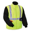 GloWear 8385 Class 3 Hi-Vis 4-in-1 Jacket, 5X-Large, Lime, Ships in 1-3 Business Days6