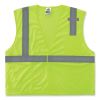 GloWear 8210HL-S Single Size Class 2 Economy Mesh Vest, Polyester, X-Small, Lime, Ships in 1-3 Business Days9