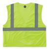 GloWear 8210HL-S Single Size Class 2 Economy Mesh Vest, Polyester, Small, Lime, Ships in 1-3 Business Days2