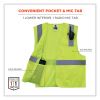 GloWear 8210HL-S Single Size Class 2 Economy Mesh Vest, Polyester, Small, Lime, Ships in 1-3 Business Days4