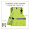 GloWear 8210HL-S Single Size Class 2 Economy Mesh Vest, Polyester, Medium, Lime, Ships in 1-3 Business Days4