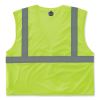 GloWear 8210HL-S Single Size Class 2 Economy Mesh Vest, Polyester, Large, Lime, Ships in 1-3 Business Days2