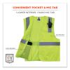 GloWear 8210HL-S Single Size Class 2 Economy Mesh Vest, Polyester, 2X-Large, Lime, Ships in 1-3 Business Days4