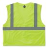 GloWear 8210HL-S Single Size Class 2 Economy Mesh Vest, Polyester, 4X-Large, Lime, Ships in 1-3 Business Days2