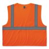 GloWear 8210HL-S Single Size Class 2 Economy Mesh Vest, Polyester, Small, Orange, Ships in 1-3 Business Days2