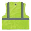 GloWear 8215BA-S Single Size Class 2 Economy Breakaway Mesh Vest, Polyester, X-Small, Lime, Ships in 1-3 Business Days2